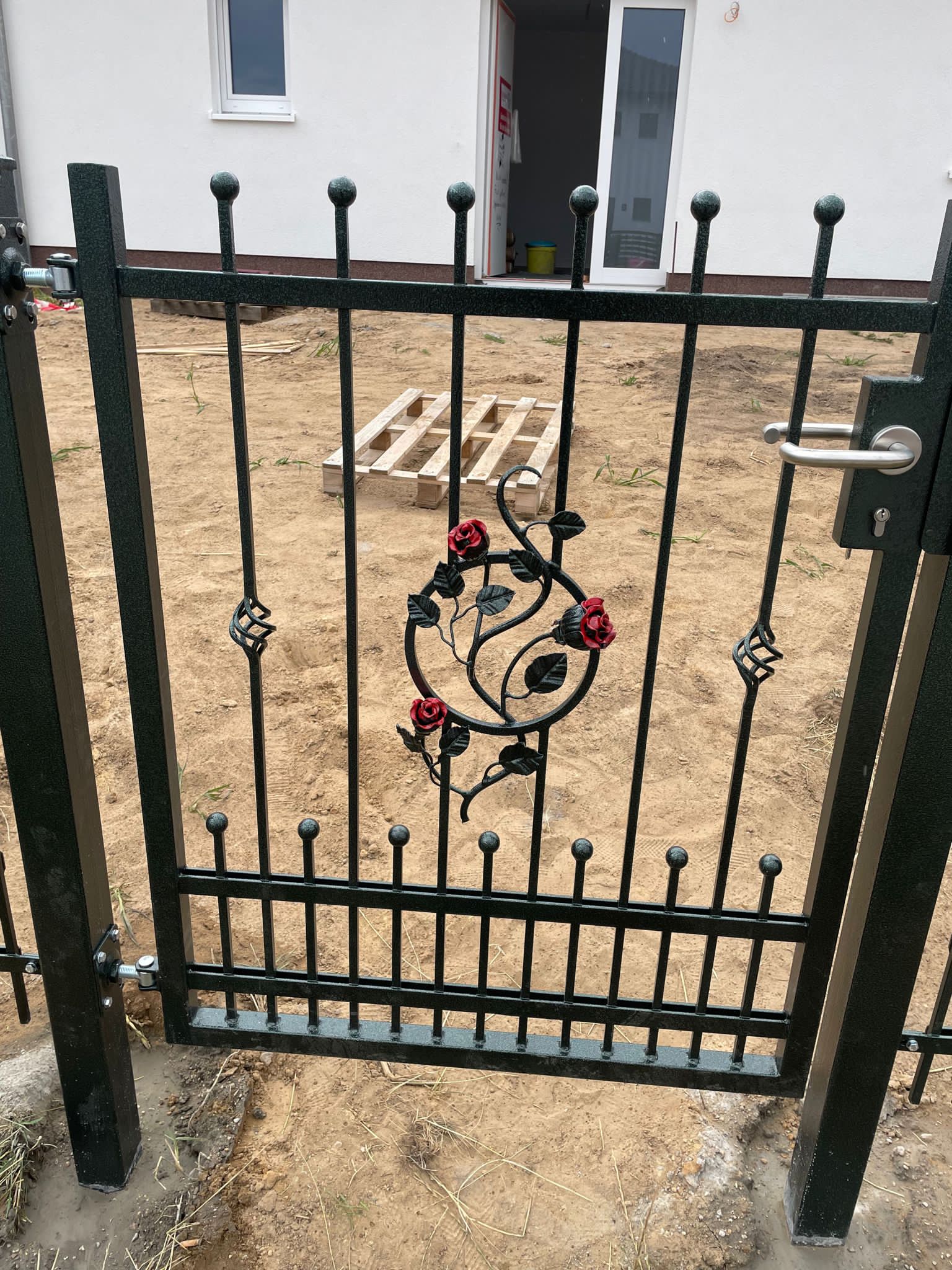 Rossa Zaun Einzeltor